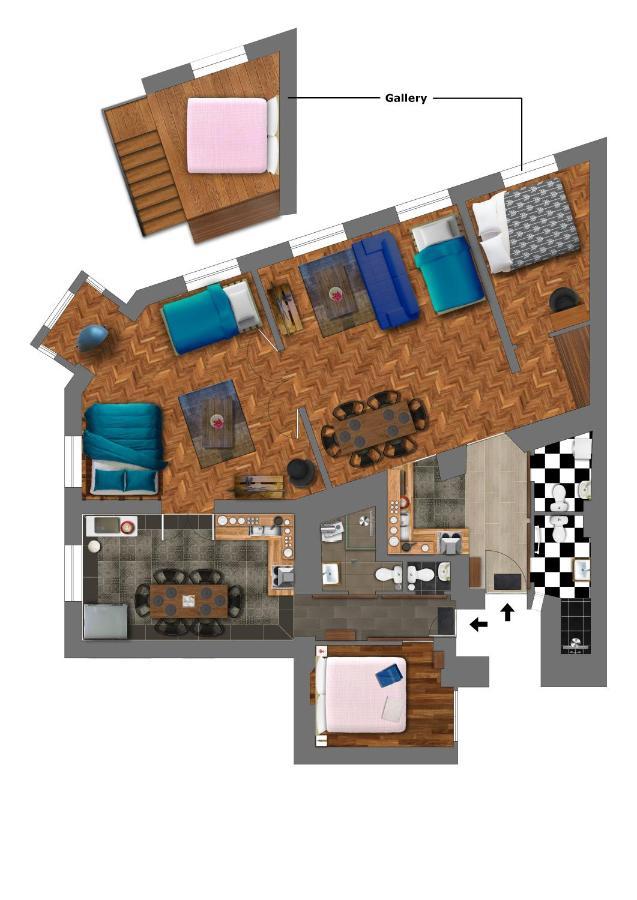 W-Tree Loft Style Apartment 부다페스트 외부 사진